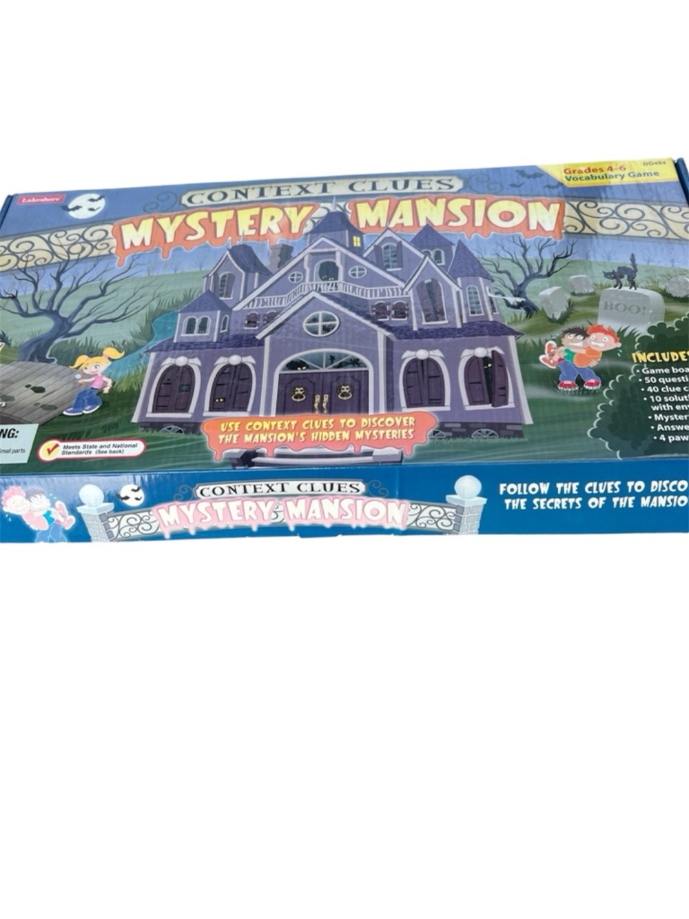 Lakeshore Learning Context Clues Mystery Mansion Vocabulary Game Grades 4-6